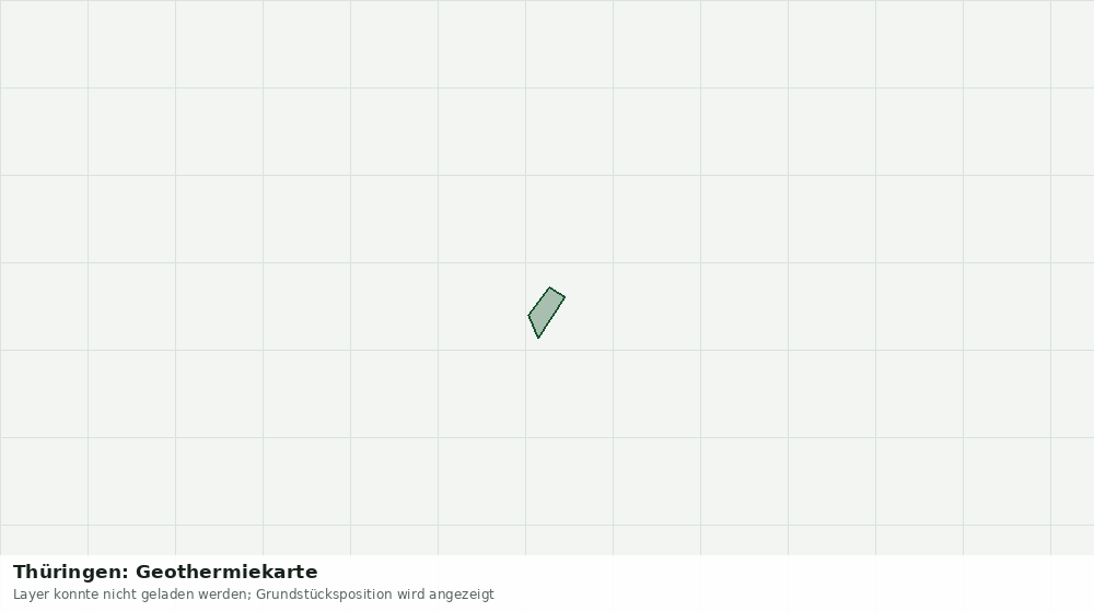 Statische Kartenansicht: Thüringen: Geothermiekarte