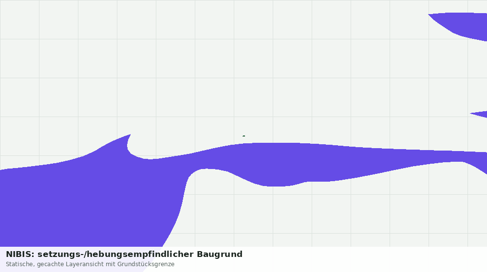 Statische Kartenansicht: NIBIS: setzungs-/hebungsempfindlicher Baugrund