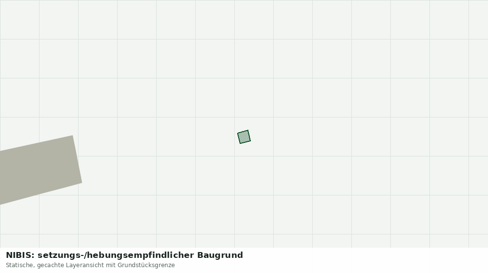 Statische Kartenansicht: NIBIS: setzungs-/hebungsempfindlicher Baugrund