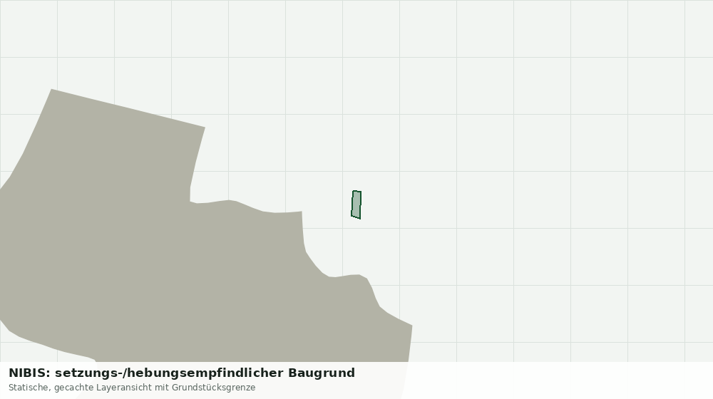 Statische Kartenansicht: NIBIS: setzungs-/hebungsempfindlicher Baugrund
