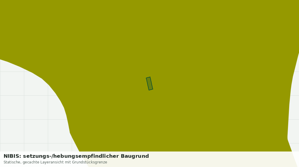 Statische Kartenansicht: NIBIS: setzungs-/hebungsempfindlicher Baugrund