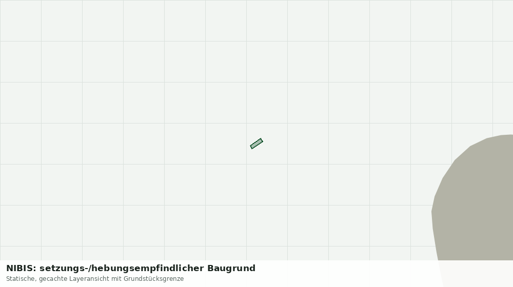 Statische Kartenansicht: NIBIS: setzungs-/hebungsempfindlicher Baugrund