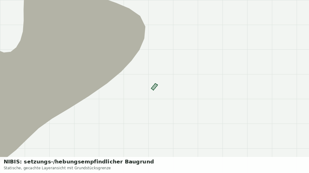 Statische Kartenansicht: NIBIS: setzungs-/hebungsempfindlicher Baugrund