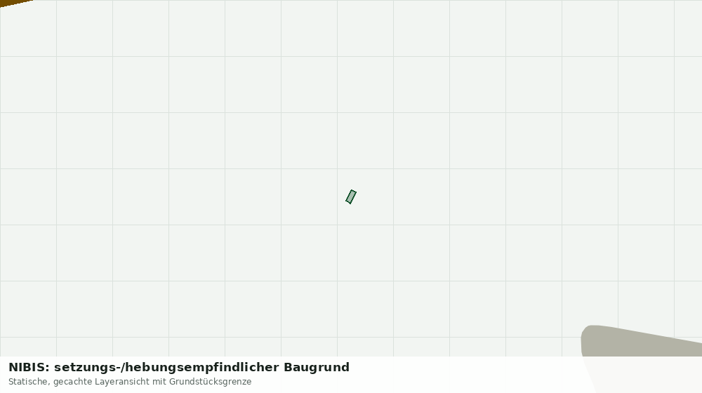 Statische Kartenansicht: NIBIS: setzungs-/hebungsempfindlicher Baugrund