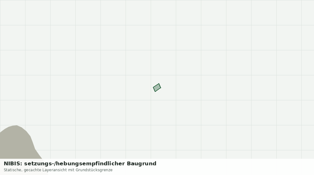 Statische Kartenansicht: NIBIS: setzungs-/hebungsempfindlicher Baugrund