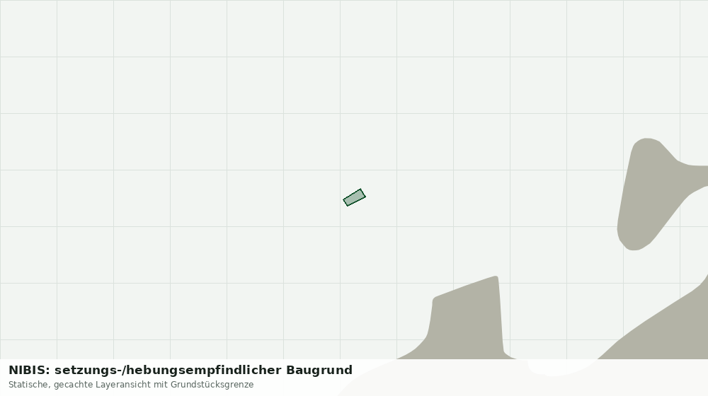 Statische Kartenansicht: NIBIS: setzungs-/hebungsempfindlicher Baugrund