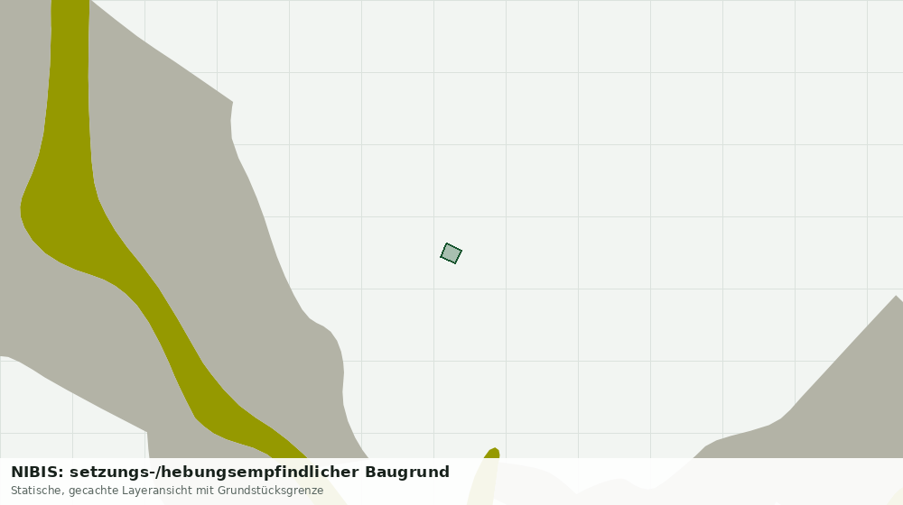 Statische Kartenansicht: NIBIS: setzungs-/hebungsempfindlicher Baugrund