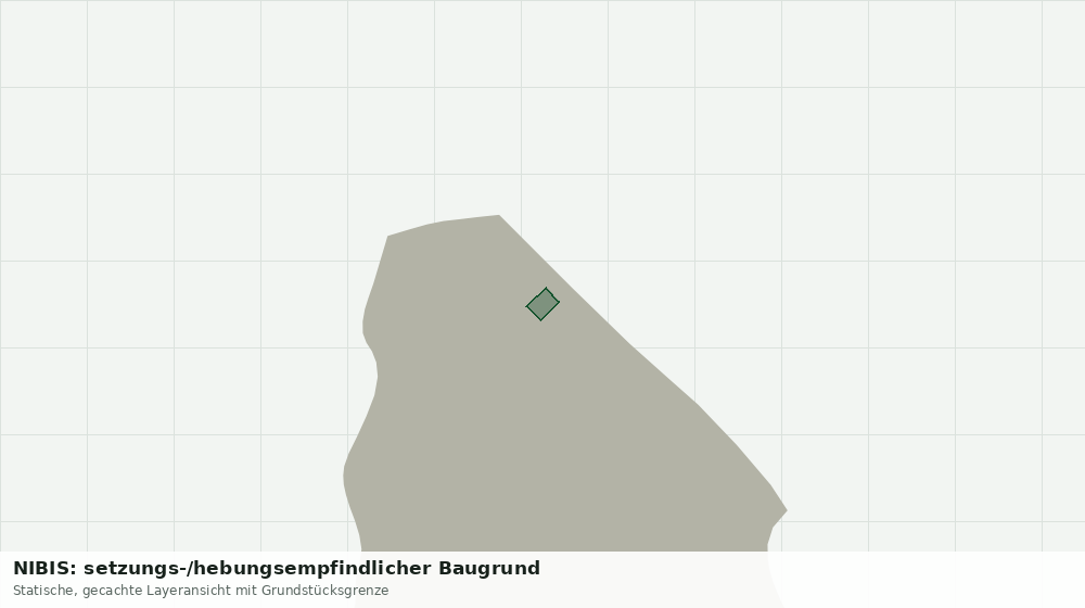 Statische Kartenansicht: NIBIS: setzungs-/hebungsempfindlicher Baugrund
