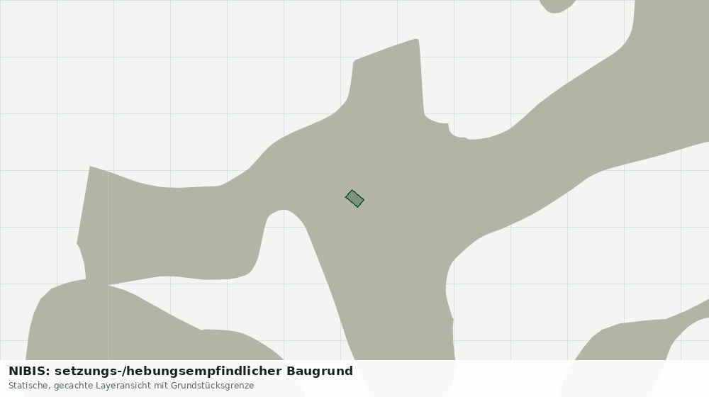Statische Kartenansicht: NIBIS: setzungs-/hebungsempfindlicher Baugrund