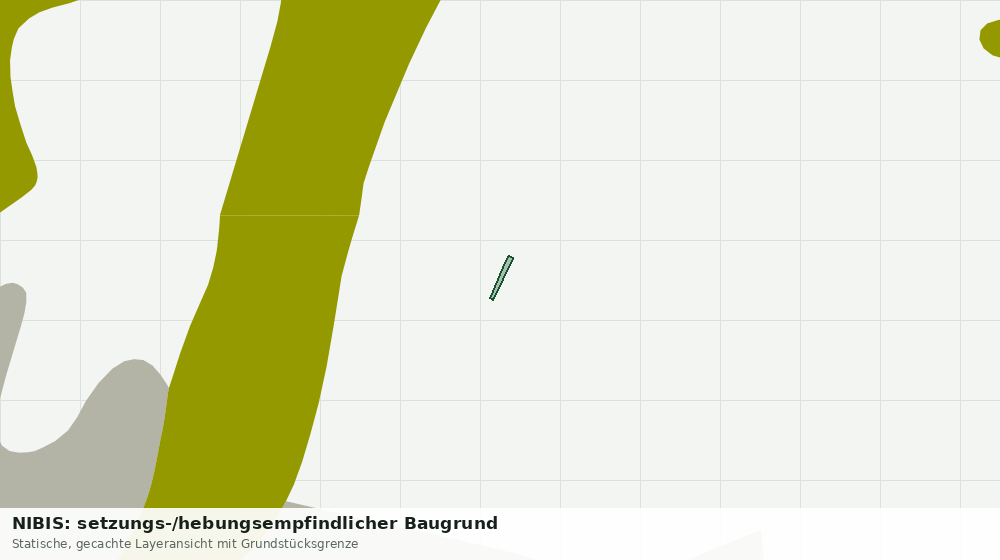 Statische Kartenansicht: NIBIS: setzungs-/hebungsempfindlicher Baugrund