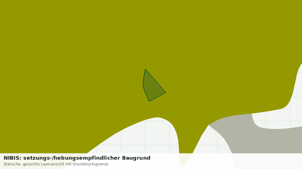 Statische Kartenansicht: NIBIS: setzungs-/hebungsempfindlicher Baugrund