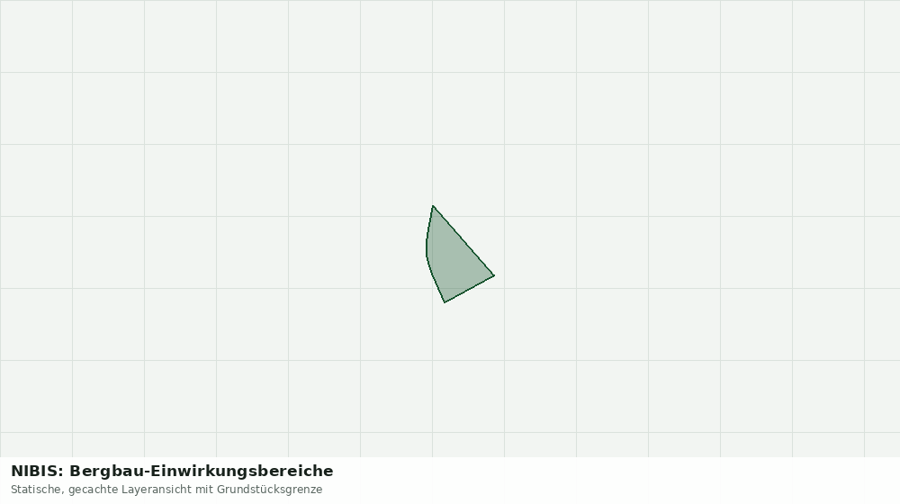 Statische Kartenansicht: NIBIS: Bergbau-Einwirkungsbereiche