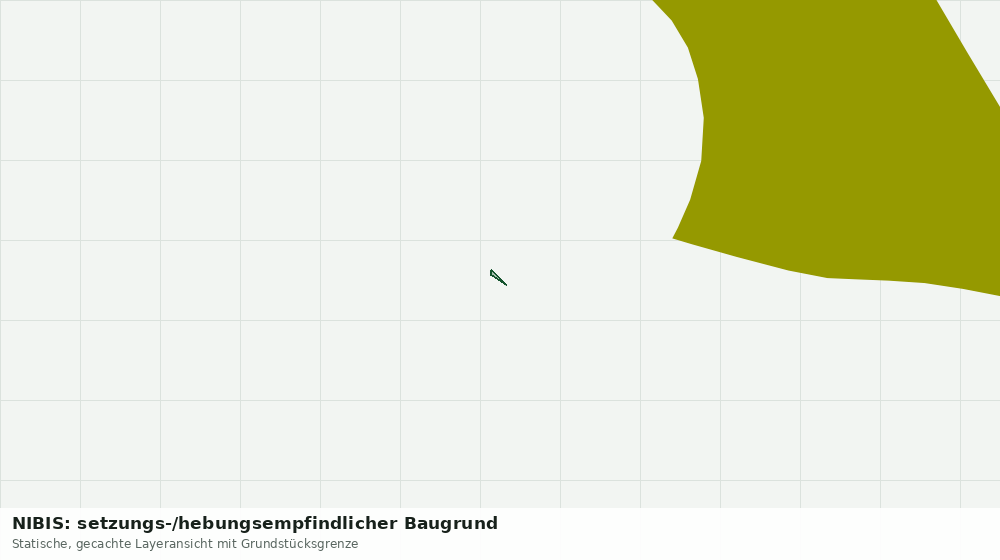 Statische Kartenansicht: NIBIS: setzungs-/hebungsempfindlicher Baugrund