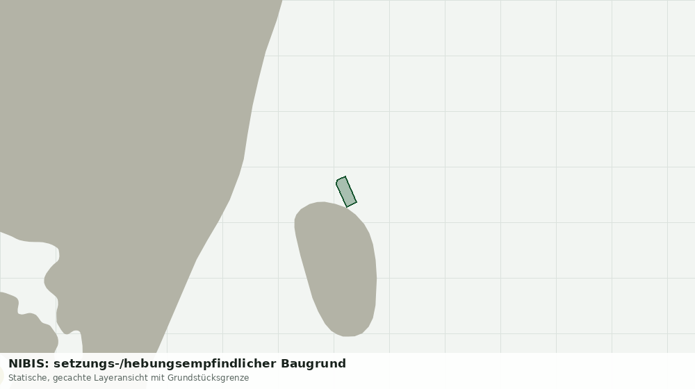 Statische Kartenansicht: NIBIS: setzungs-/hebungsempfindlicher Baugrund