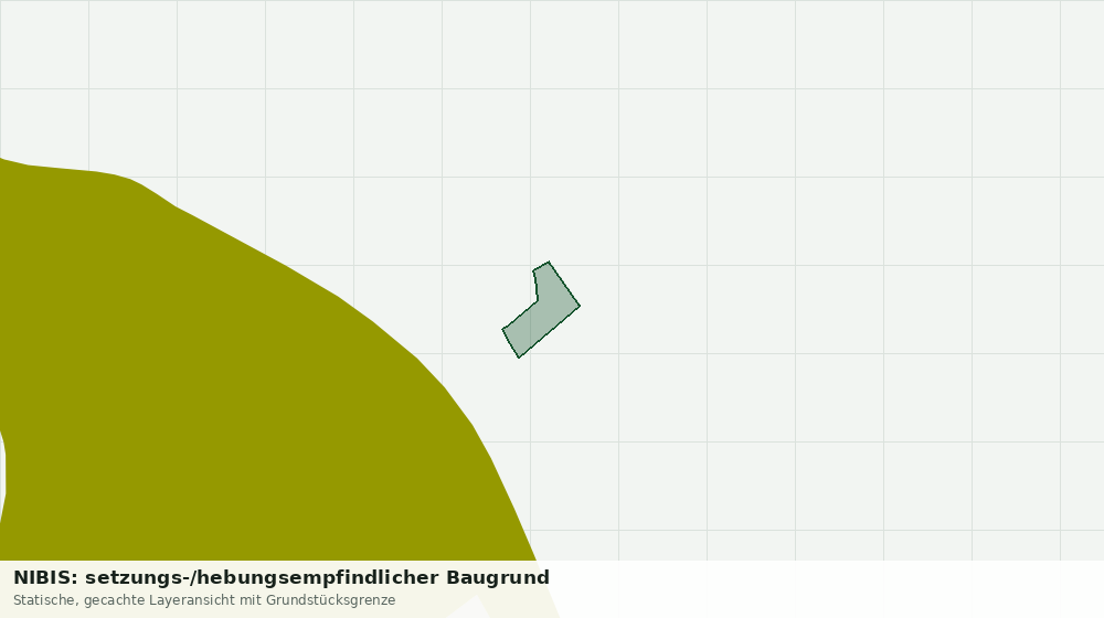 Statische Kartenansicht: NIBIS: setzungs-/hebungsempfindlicher Baugrund