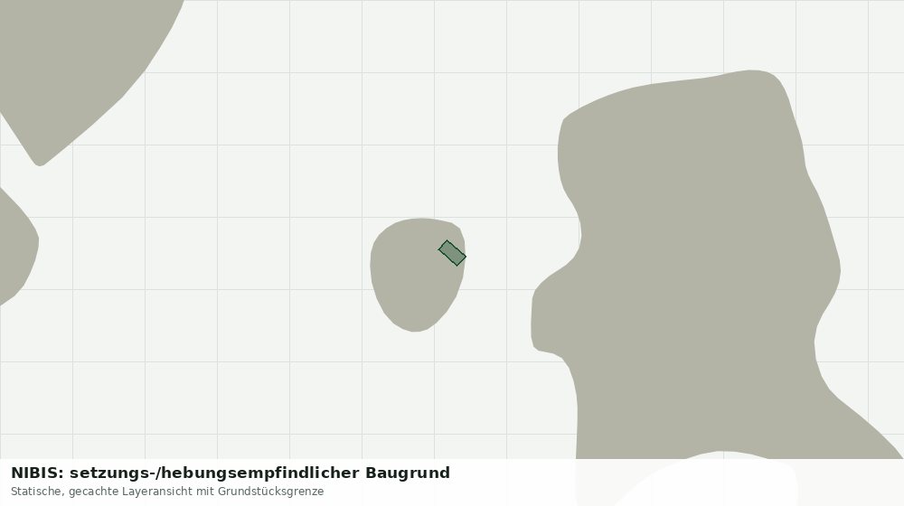 Statische Kartenansicht: NIBIS: setzungs-/hebungsempfindlicher Baugrund