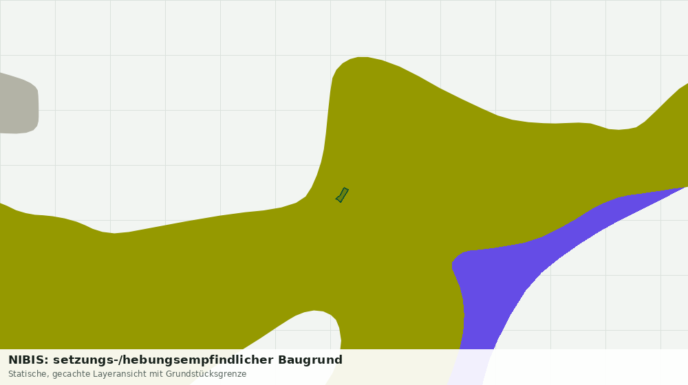 Statische Kartenansicht: NIBIS: setzungs-/hebungsempfindlicher Baugrund