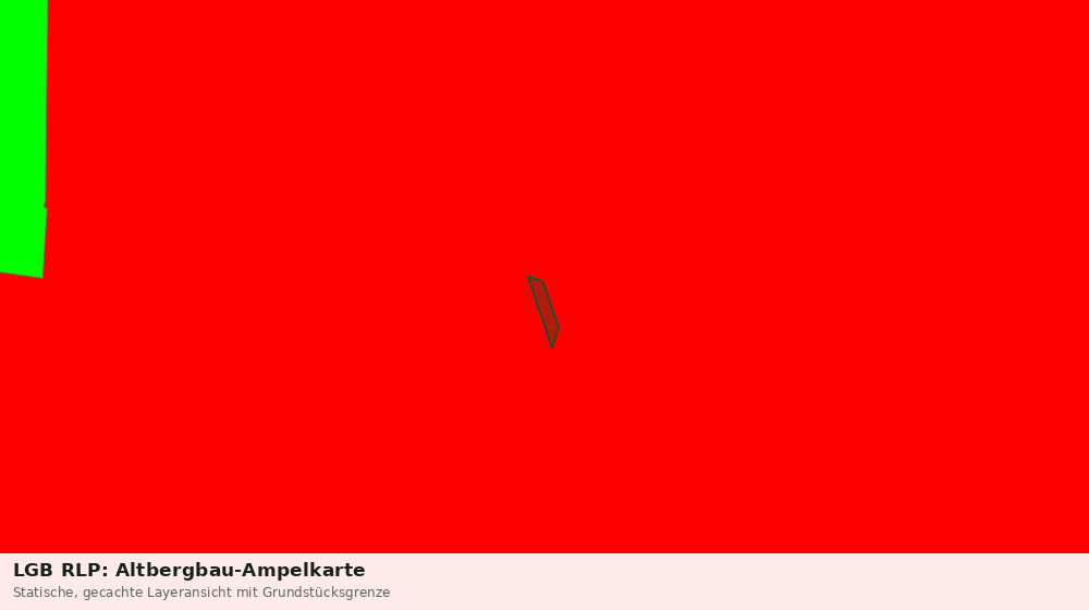 Statische Kartenansicht: LGB RLP: Altbergbau-Ampelkarte