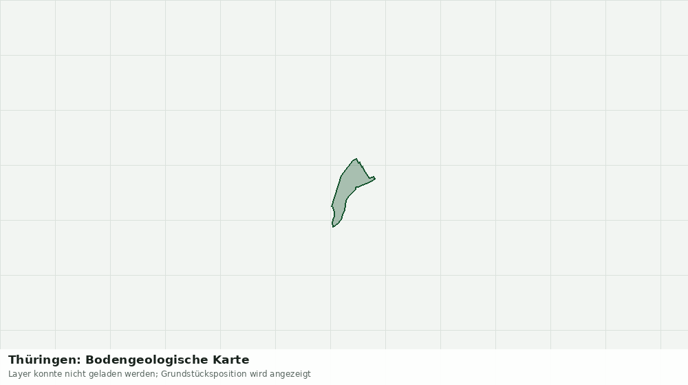 Statische Kartenansicht: Thüringen: Bodengeologische Karte