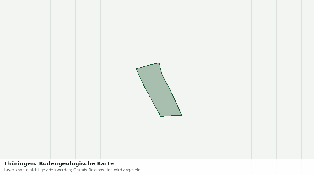 Statische Kartenansicht: Thüringen: Bodengeologische Karte