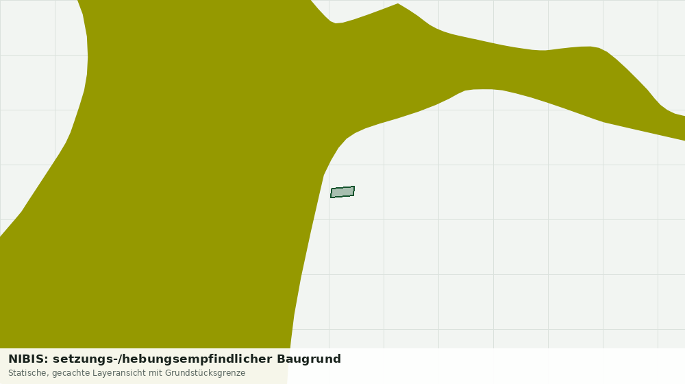 Statische Kartenansicht: NIBIS: setzungs-/hebungsempfindlicher Baugrund