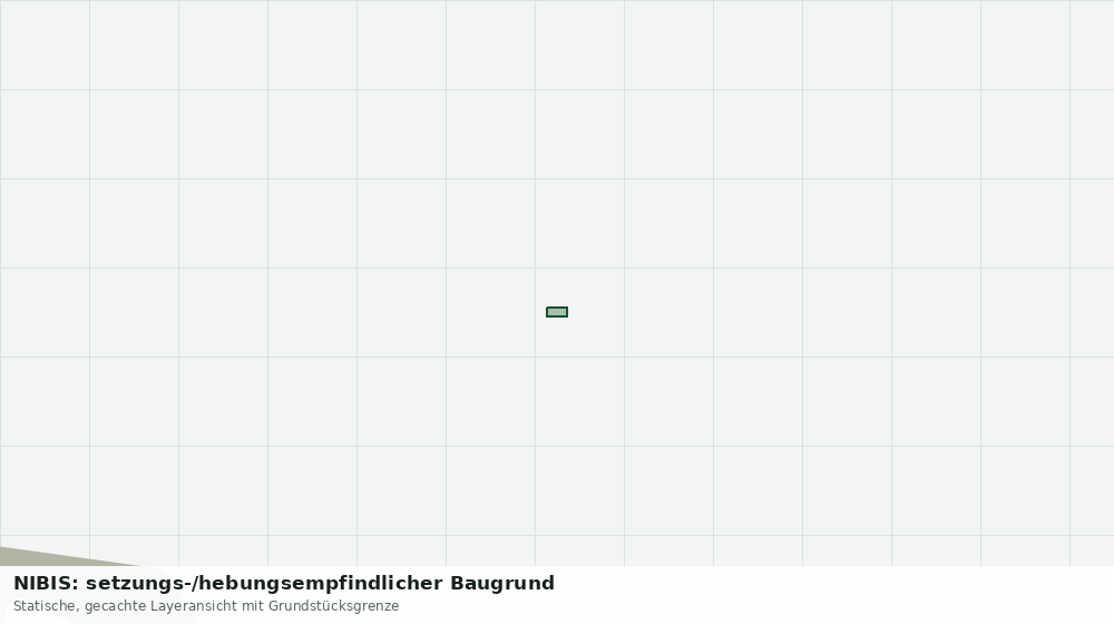 Statische Kartenansicht: NIBIS: setzungs-/hebungsempfindlicher Baugrund