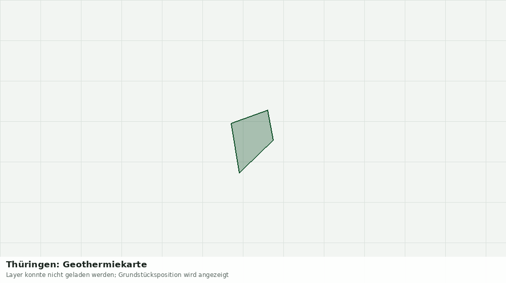 Statische Kartenansicht: Thüringen: Geothermiekarte