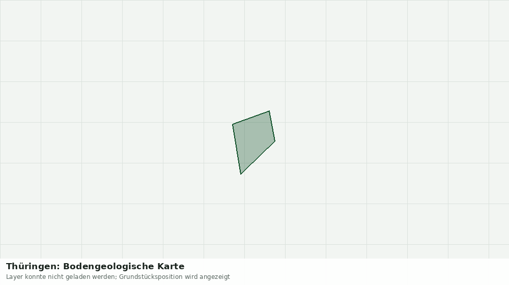 Statische Kartenansicht: Thüringen: Bodengeologische Karte