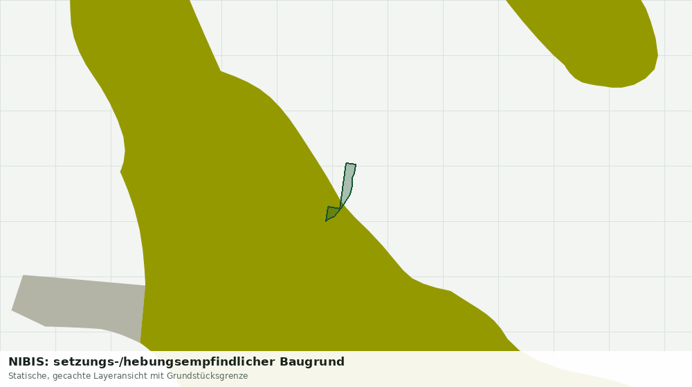Statische Kartenansicht: NIBIS: setzungs-/hebungsempfindlicher Baugrund