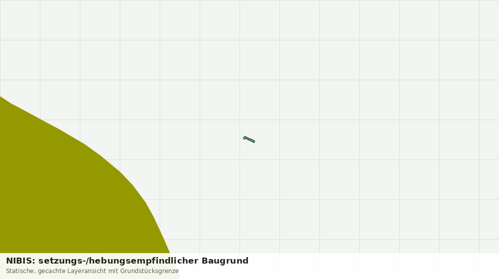 Statische Kartenansicht: NIBIS: setzungs-/hebungsempfindlicher Baugrund