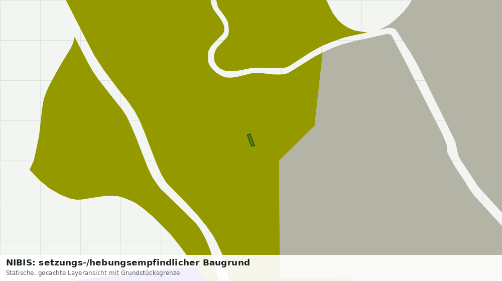 Statische Kartenansicht: NIBIS: setzungs-/hebungsempfindlicher Baugrund