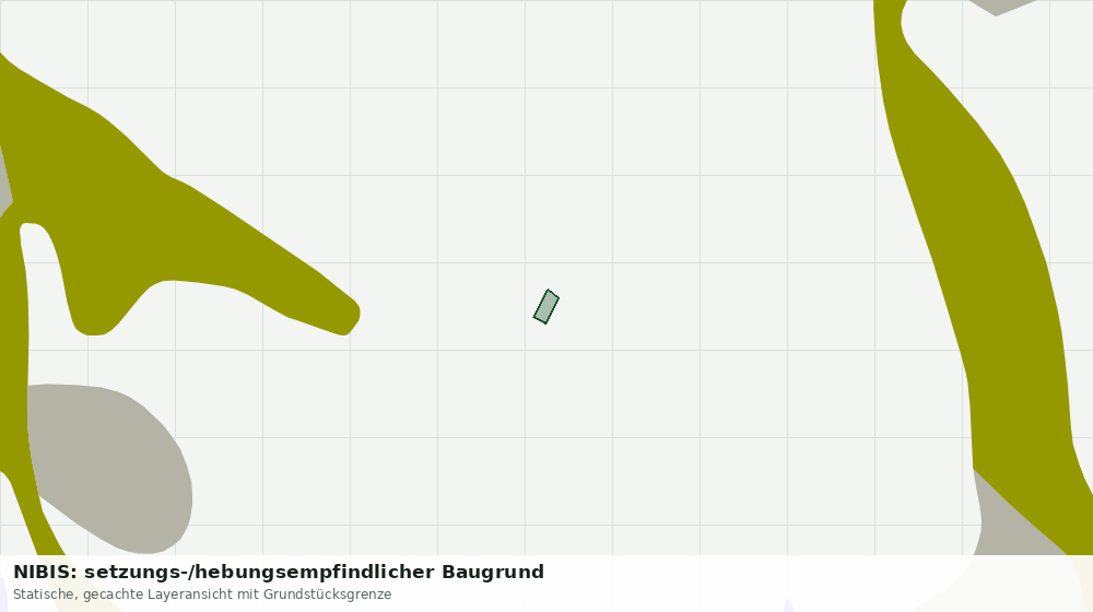 Statische Kartenansicht: NIBIS: setzungs-/hebungsempfindlicher Baugrund