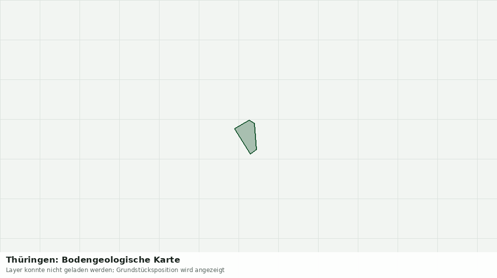 Statische Kartenansicht: Thüringen: Bodengeologische Karte