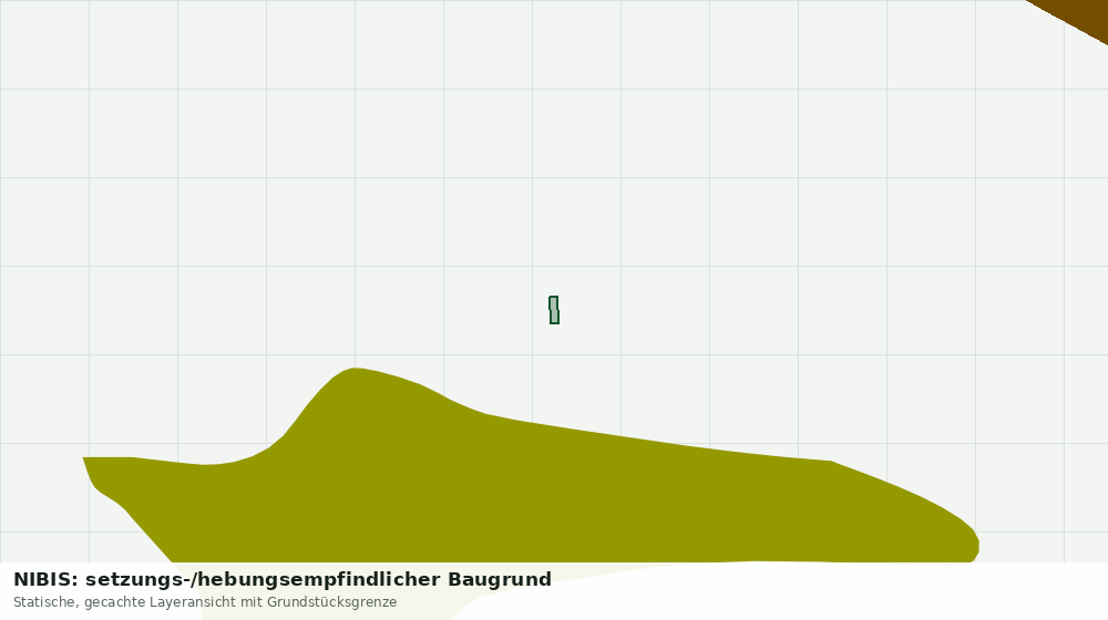 Statische Kartenansicht: NIBIS: setzungs-/hebungsempfindlicher Baugrund