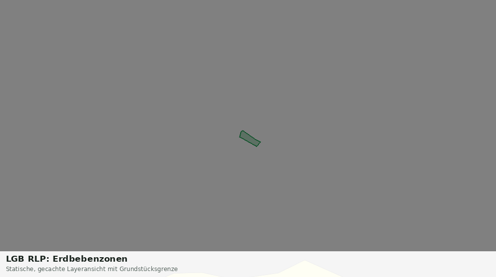 Statische Kartenansicht: LGB RLP: Erdbebenzonen