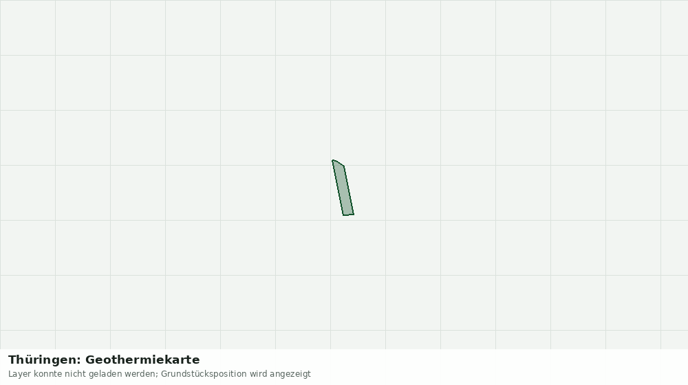 Statische Kartenansicht: Thüringen: Geothermiekarte