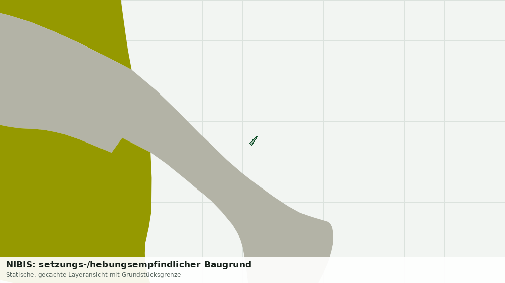 Statische Kartenansicht: NIBIS: setzungs-/hebungsempfindlicher Baugrund
