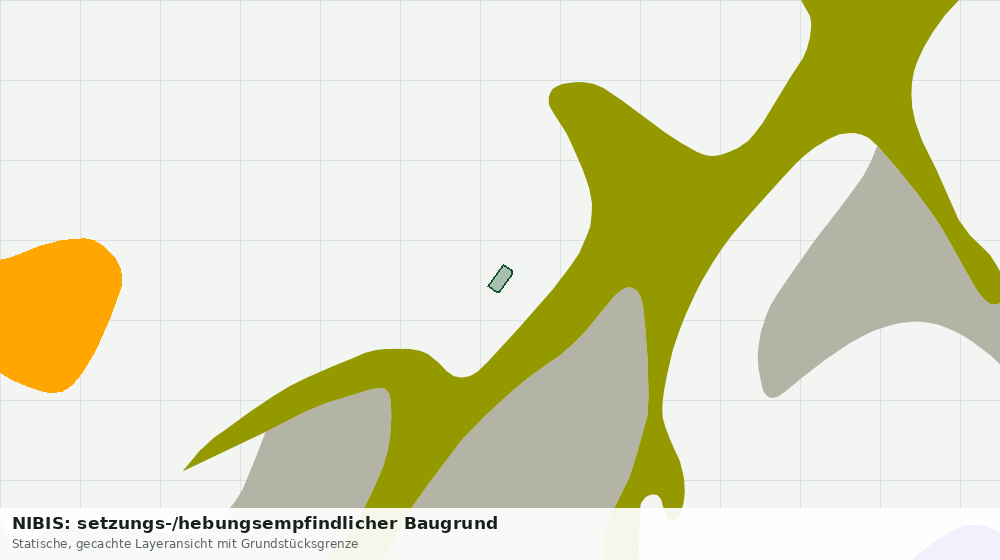 Statische Kartenansicht: NIBIS: setzungs-/hebungsempfindlicher Baugrund