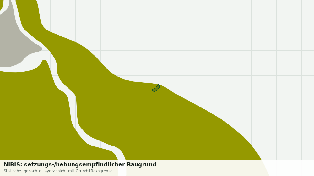 Statische Kartenansicht: NIBIS: setzungs-/hebungsempfindlicher Baugrund