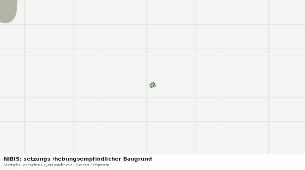 Statische Kartenansicht: NIBIS: setzungs-/hebungsempfindlicher Baugrund