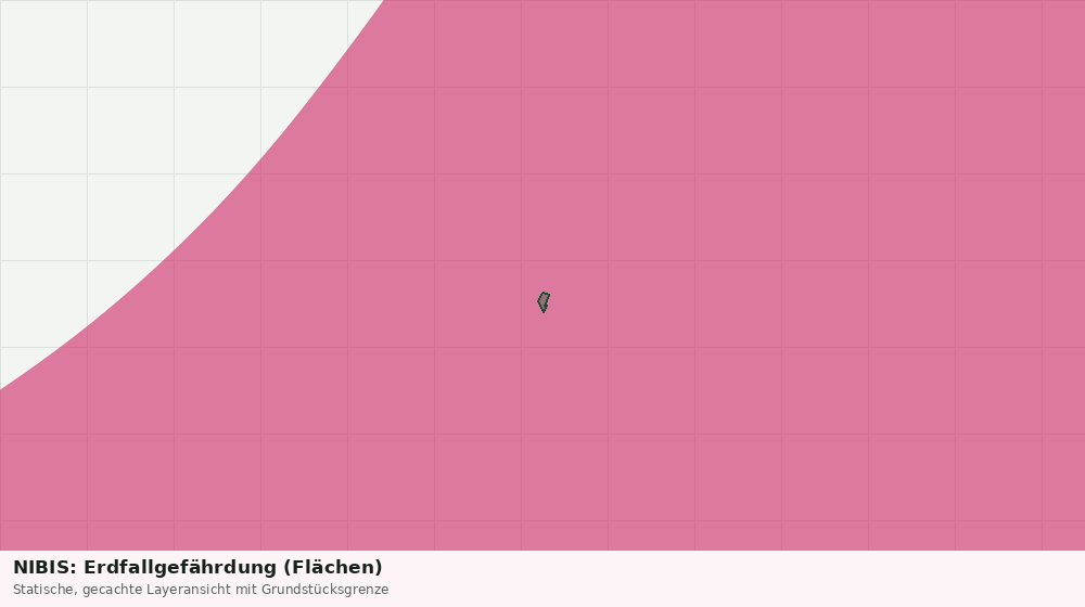 Statische Kartenansicht: NIBIS: Erdfallgefährdung (Flächen)