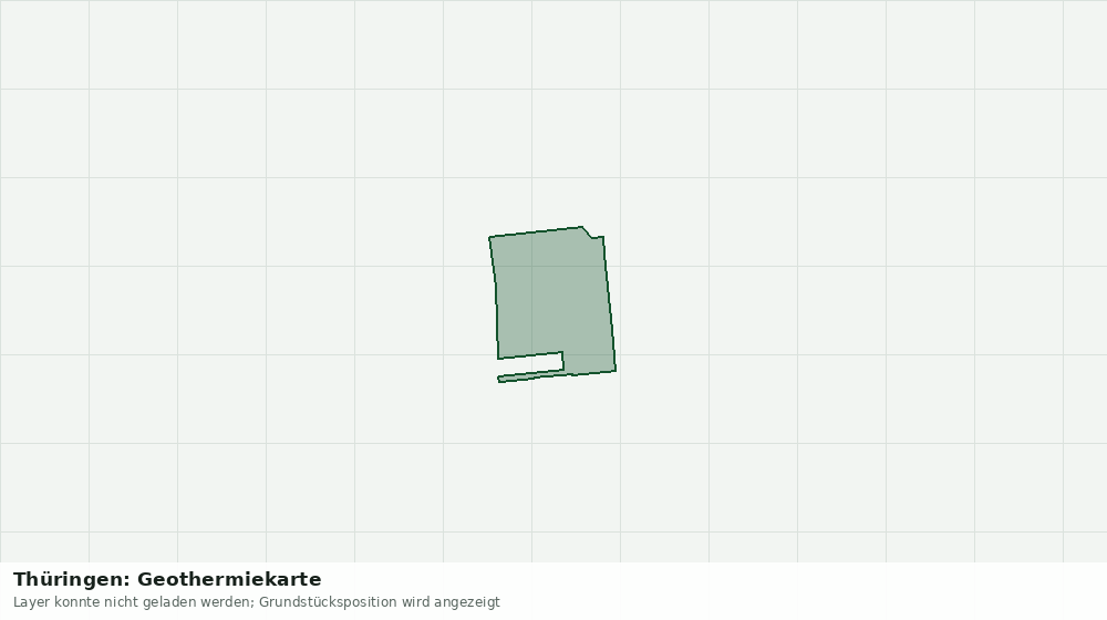 Statische Kartenansicht: Thüringen: Geothermiekarte