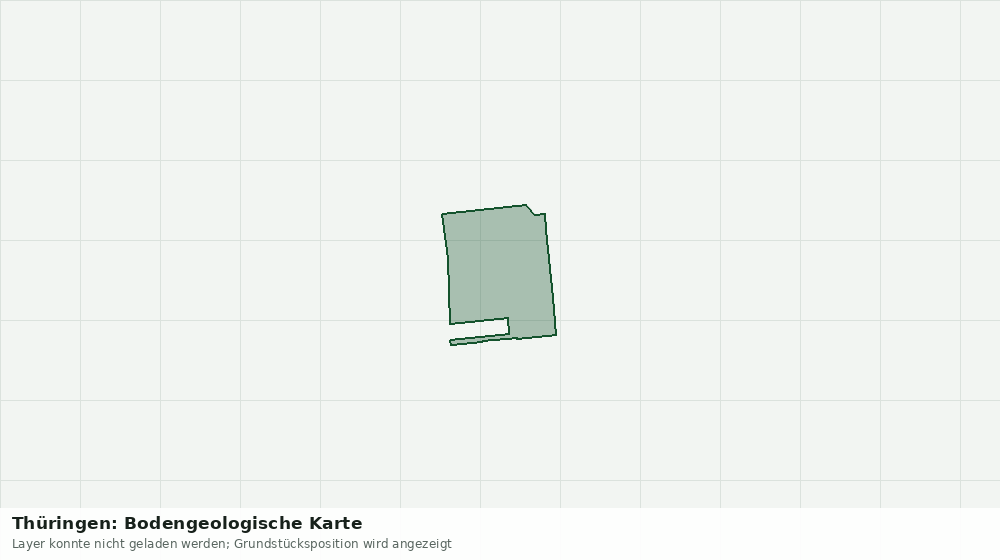 Statische Kartenansicht: Thüringen: Bodengeologische Karte