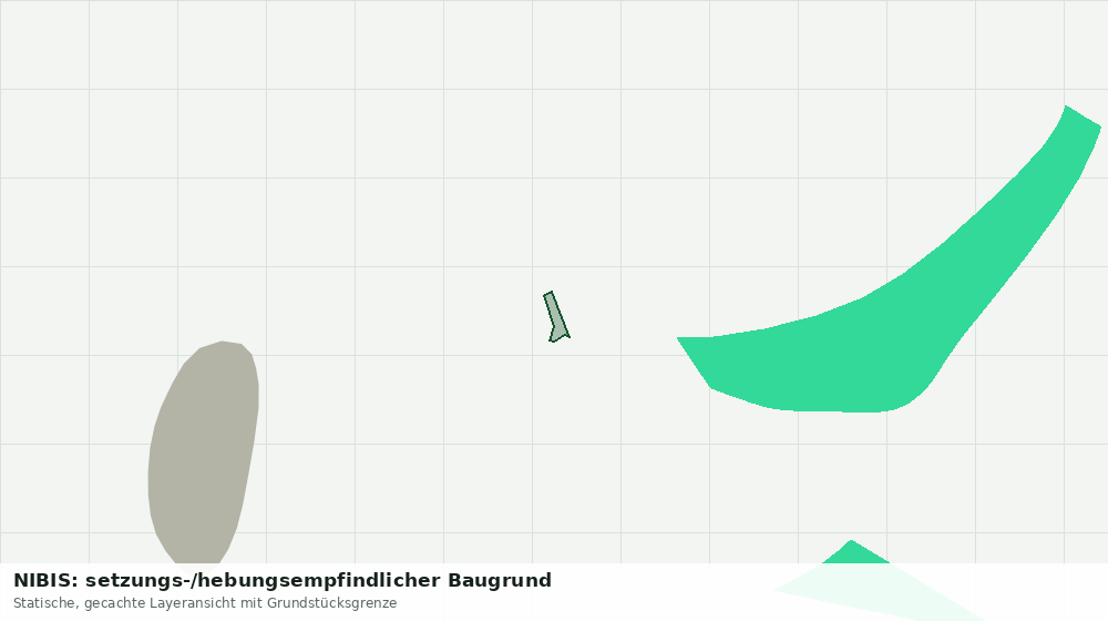 Statische Kartenansicht: NIBIS: setzungs-/hebungsempfindlicher Baugrund
