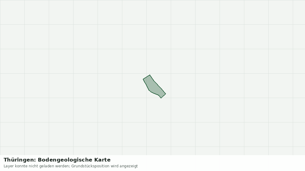 Statische Kartenansicht: Thüringen: Bodengeologische Karte