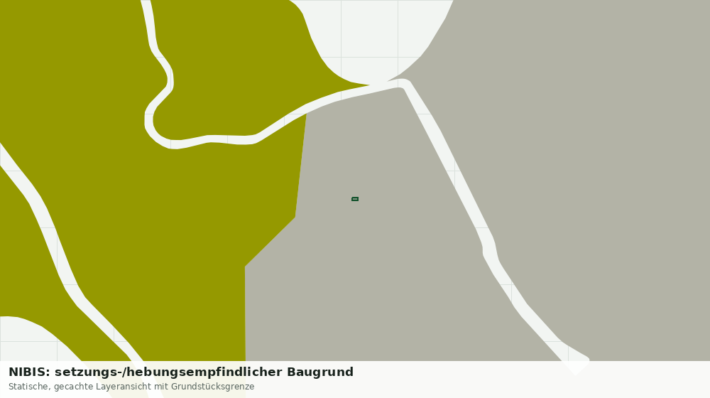 Statische Kartenansicht: NIBIS: setzungs-/hebungsempfindlicher Baugrund