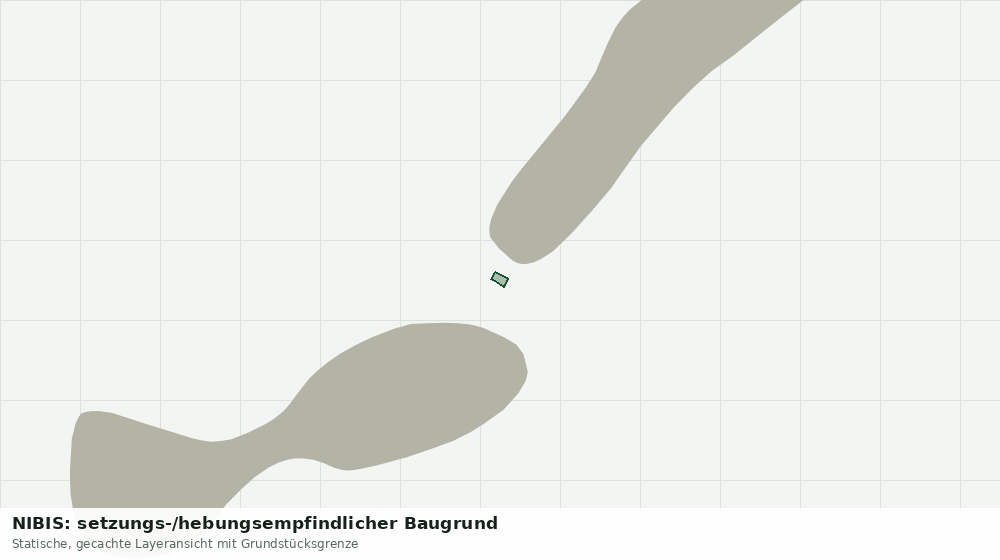 Statische Kartenansicht: NIBIS: setzungs-/hebungsempfindlicher Baugrund