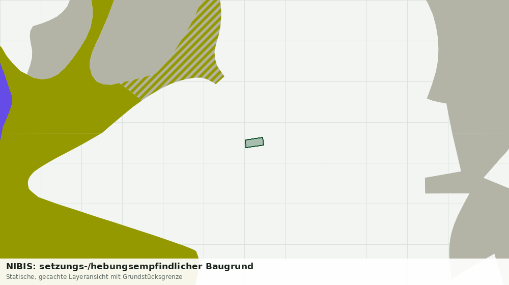 Statische Kartenansicht: NIBIS: setzungs-/hebungsempfindlicher Baugrund