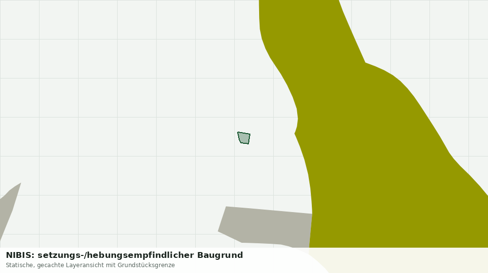 Statische Kartenansicht: NIBIS: setzungs-/hebungsempfindlicher Baugrund
