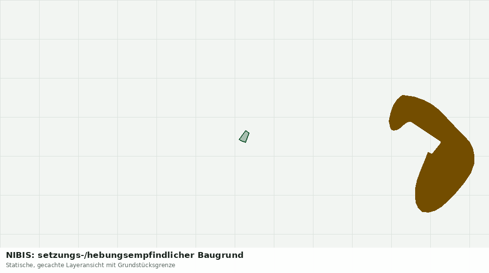Statische Kartenansicht: NIBIS: setzungs-/hebungsempfindlicher Baugrund